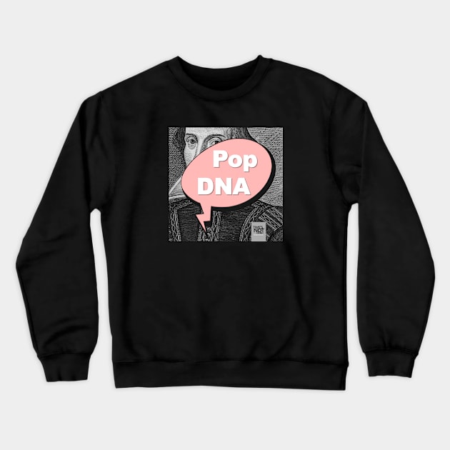 Pop DNA Cover Crewneck Sweatshirt by That's Not Canon Productions